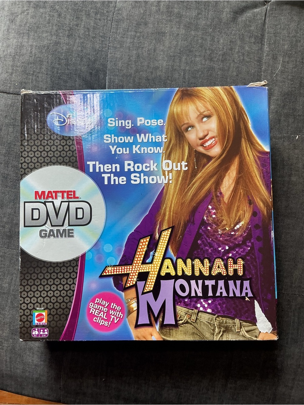 Mattel Hannah Montana DVD Game - Purple and Blue